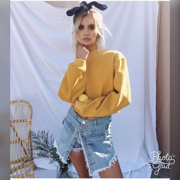 Sabo skirt fly mustard jumper - Picture 3 of 4